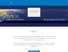 Tablet Screenshot of gracechristianmedia.com